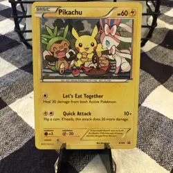 Pokemon Pikachu TCG XY95 XY Black Star Promo Holo Card - Image 1