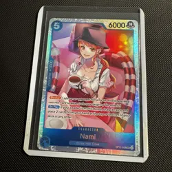 Nami (054) OP11-054 SR A Fist of Divine Speed NM - Image 1