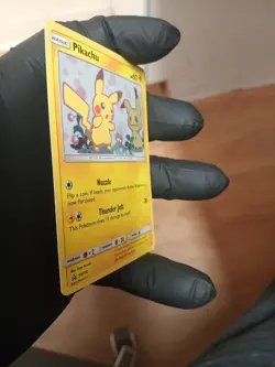 Pikachu Pokemon Card - Thunder Jolt Attack Basic Card Promo SM162 Near Mint - Image 4