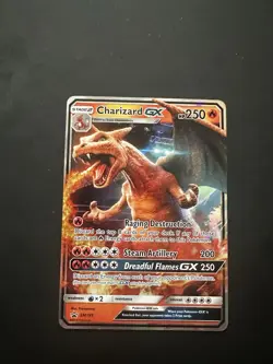 Pokemon TCG Charizard GX SM195 Sun Moon Black Star Promo Card - Image 1