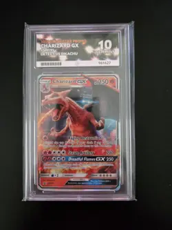 Pokemon TCG Charizard GX Detective Pikachu SM195 Promo Card Ace 10 - Image 1