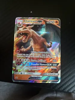 Pokemon TCG Charizard GX SM195 Sun Moon Black Star Promo Card - Image 1
