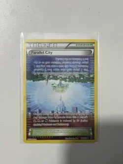 PARALLEL CITY 145/162 UNCOMMON XY BREAKTHROUGH POKEMON CARD NM FAST DISPATCH - Image 1