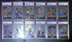 PSA 10 9 Dragon Ball Fusion World Gold Energy Marker English 12 Card Sequential - Image 1