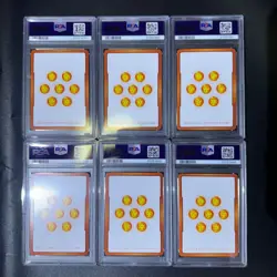 PSA 10 9 Dragon Ball Fusion World Gold Energy Marker English 12 Card Sequential - Image 3