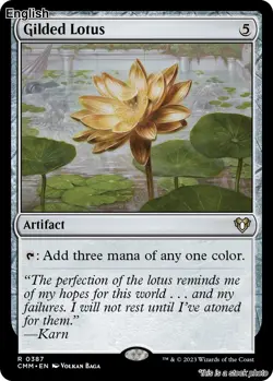 Gilded Lotus EN [CMM - 387] - NM TCG MTG - Image 1