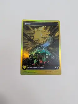 MTG - Forest (0511) (First-Place Foil) - Aetherdrift NM/M Condition - Image 1