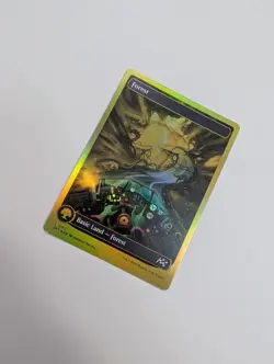 MTG - Forest (0511) (First-Place Foil) - Aetherdrift NM/M Condition - Image 2
