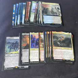 MTG Lord Of The Rings Tales Middle Earth- 48 Cards Variant Rare Lot - Image 1