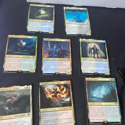 MTG Lord Of The Rings Tales Middle Earth- 48 Cards Variant Rare Lot - Image 2