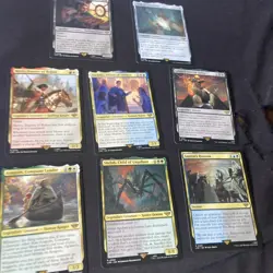 MTG Lord Of The Rings Tales Middle Earth- 48 Cards Variant Rare Lot - Image 3