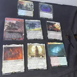MTG Lord Of The Rings Tales Middle Earth- 48 Cards Variant Rare Lot - Image 4