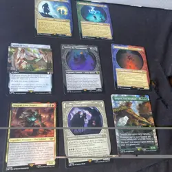 MTG Lord Of The Rings Tales Middle Earth- 48 Cards Variant Rare Lot - Image 5