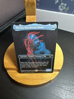 Marvin, Murderous Mimic (Showcase) Duskmourn: House of Horror Regular NM-M - Image 1