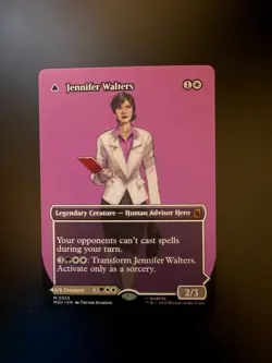 MTG Marvel Super Heroes Jennifer Walters Borderless 0355 Non-Foil - Image 1