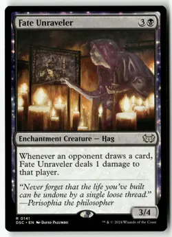 Fate Unraveler 141 Commander: Duskmourn: House of Horror Rare NM - Image 1