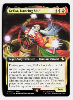 Kefka, Dancing Mad (Extended Art) 174 FINAL FANTASY Magic: The Gathering - Image 1