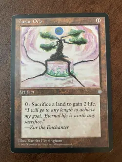 MTG, Zuran Orb LP Ice Age Regular - Image 1