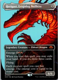 Herigast, Erupting Nullkite (Borderless) M Modern Horizons 3 362 NM - Image 1