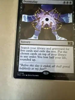 MTG Doomsday MSC 0796 R NM Regular - Image 3