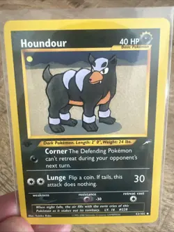 Pokemon TCG Houndour Neo Destiny 1st Edition Card 43/105 MINT - Image 1