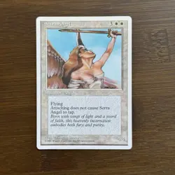 Serra Angel Fourth Edition Magic the Gathering Card - Image 1