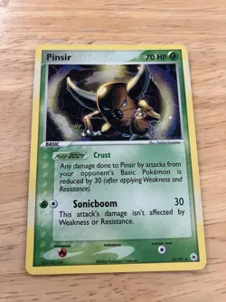 Pokemon TCG Pinsir Holo Card Hidden Legends 13/101 Rare NM Near Mint - Image 1