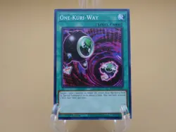 One-Kuri-Way - MP22-EN100 - Common - 1st Edition Near Mint Yugioh! Card - Image 1