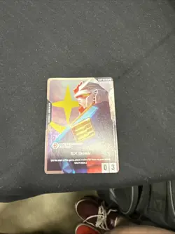 EX Base EXBP-005 Gundam TCG Bandai Card Games Fest 25-26 Stamped Exclusive Promo - Image 1
