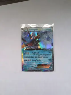 Pokemon Swampert EX TCG Black Star Promo Holo Rare Card XY55 - Image 1
