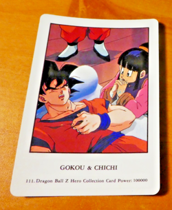 DRAGON BALL Z DBZ HERO COLLECTION PART 1 CARD REG CARTE 102 MADE IN JAPAN NM - Image 1