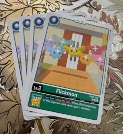 Digimon Card Game Playset Flickmon EX10-001 C Sinister Order - Image 1