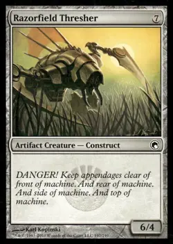 Razorfield Thresher Scars of Mirrodin MTG Magic the Gathering card - Image 1