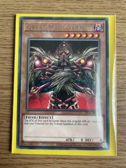 Yu-gi-oh Great Maju Garzett DCR-EN063 Rare Unlimited edition NM card - Image 2