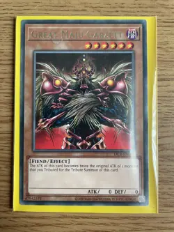 Yu-gi-oh Great Maju Garzett DCR-EN063 Rare Unlimited edition NM card - Image 4