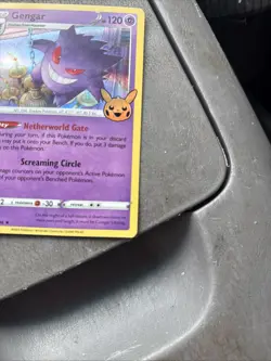 Pokemon TCG Trick or Trade Gengar Card Cosmos Holo Rare, Near Mint Condition #66 - Image 3