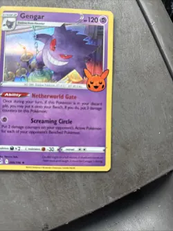 Pokemon TCG Trick or Trade Gengar Card Cosmos Holo Rare, Near Mint Condition #66 - Image 4