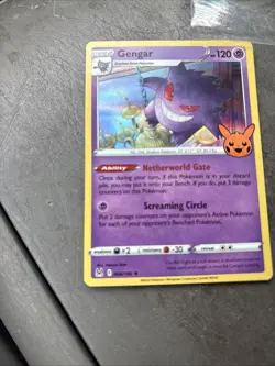 Pokemon TCG Trick or Trade Gengar Card Cosmos Holo Rare, Near Mint Condition #66 - Image 5