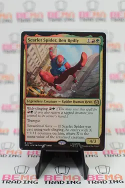 Scarlet Spider, Ben Reilly - 142 - SPM - NM - MTG Magic the Gathering - Image 1