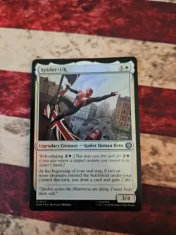 NM Foil Spider-UK, MTG, Marvel's Spider-Man, Magic the Gathering, 17 - Image 1