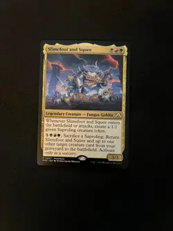 Slimefoot and Squee [Mythic March of the Machine] NEAR MINT MTG MAGIC CARDS - Image 1