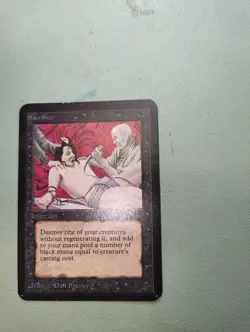 MTG Sacrifice Beta Moderately Played - Image 3