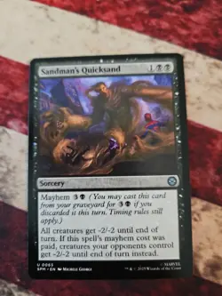 NM Sandman's Quicksand, MTG, Marvel's Spider-Man, Magic the Gathering, 63 - Image 1