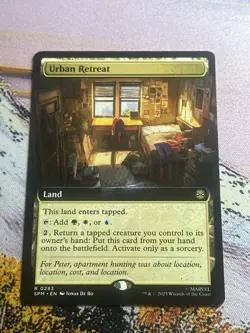 Urban Retreat SPM NM MTG Extended Art - Image 5