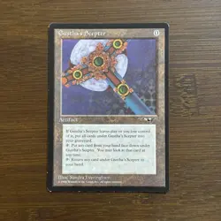 MTG Magic the Gathering Gustha's Scepter (120/199) Alliances - Image 1