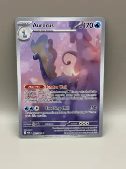 Pokemon Aurorus 092/088 Perfect Order Illustration Rare Holo NM - Image 1