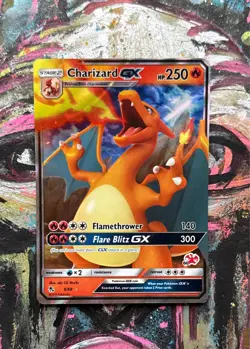 Charizard GX 9/68 Hidden Fates Ultra Rare NM Pokemon TCG - Image 1