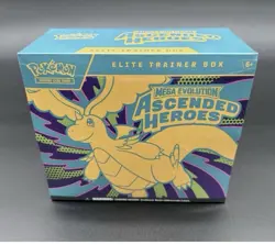 Pokemon TCG Ascended Heroes ETB Elite Trainer Box Brand New - Image 1