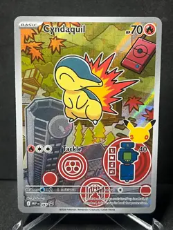 Cyndaquil 047 Promo ME: Mega Evolution Promo Pokemon Holo Near Mint - Image 1