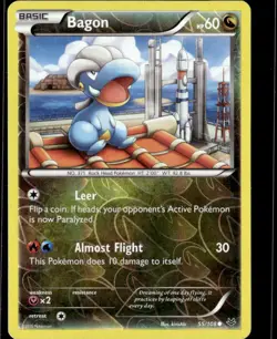 Pokemon Bagon 55/108 Roaring Skies Reverse Holo Common - Image 1